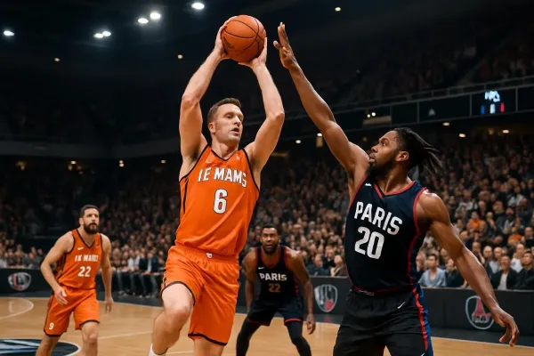 Basket-ball : Le Mans entame la phase retour avec un match décisif face à Paris Basketball