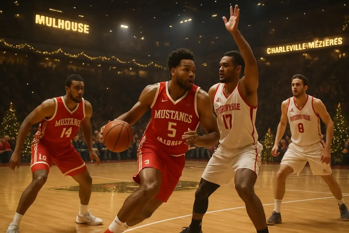 Basket-ball : Les Mustangs de Mulhouse en quête d’un cadeau de Noël face à Charleville-Mézières