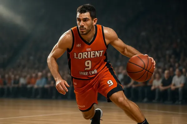 Basket-ball NM1 : Adrien Sclear, Lorientais, prêt pour un derby riche en émotions contre Rennes