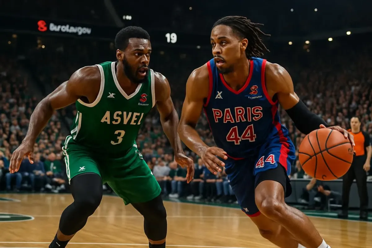 Euroligue - 19e journée : Duel attendu entre l'ASVEL et Paris Basketball