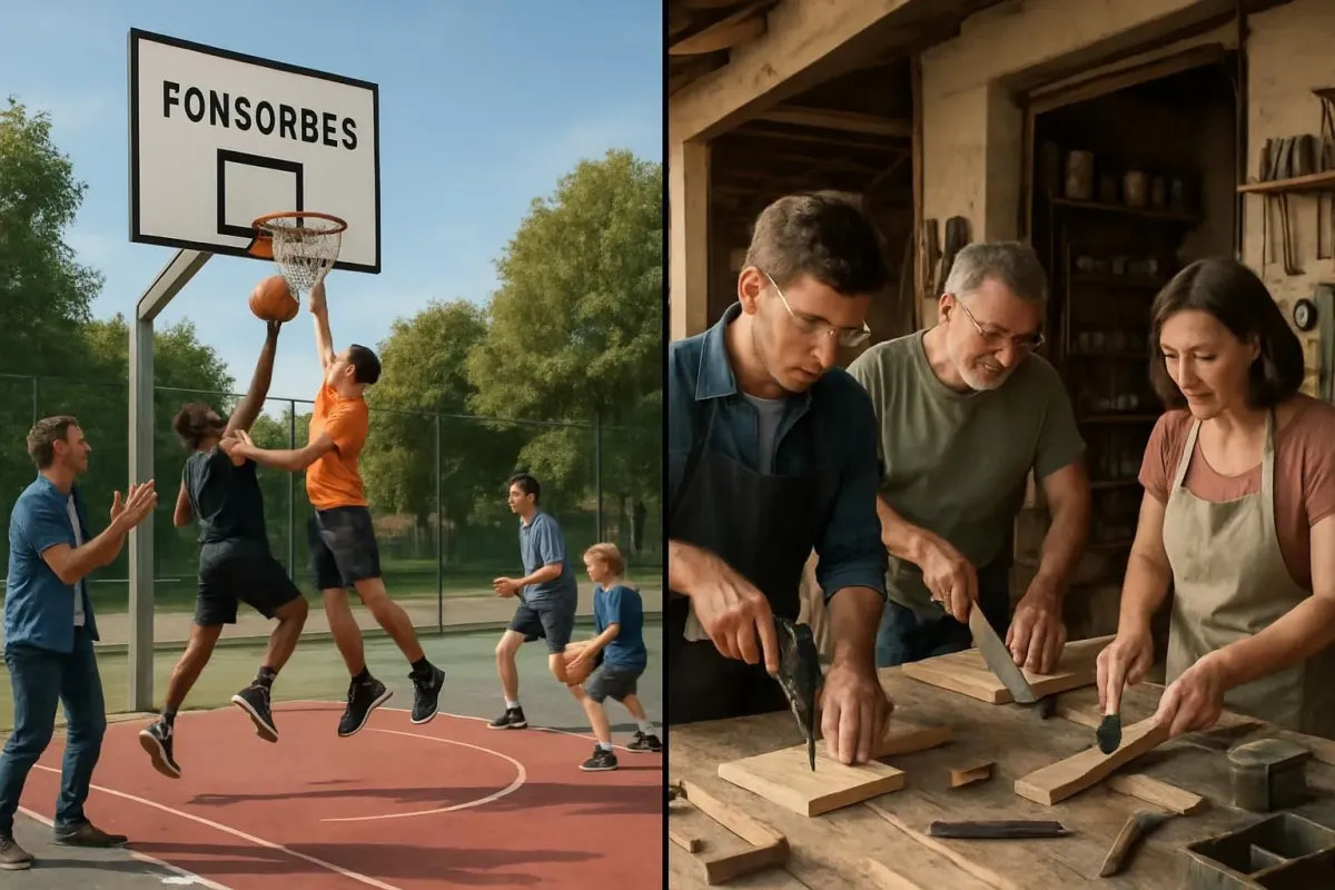 Fonsorbes : un week-end animé entre basket-ball et ateliers bricolage