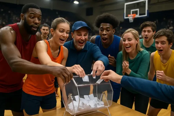 Le tout premier tirage au sort pour dynamiser le basket