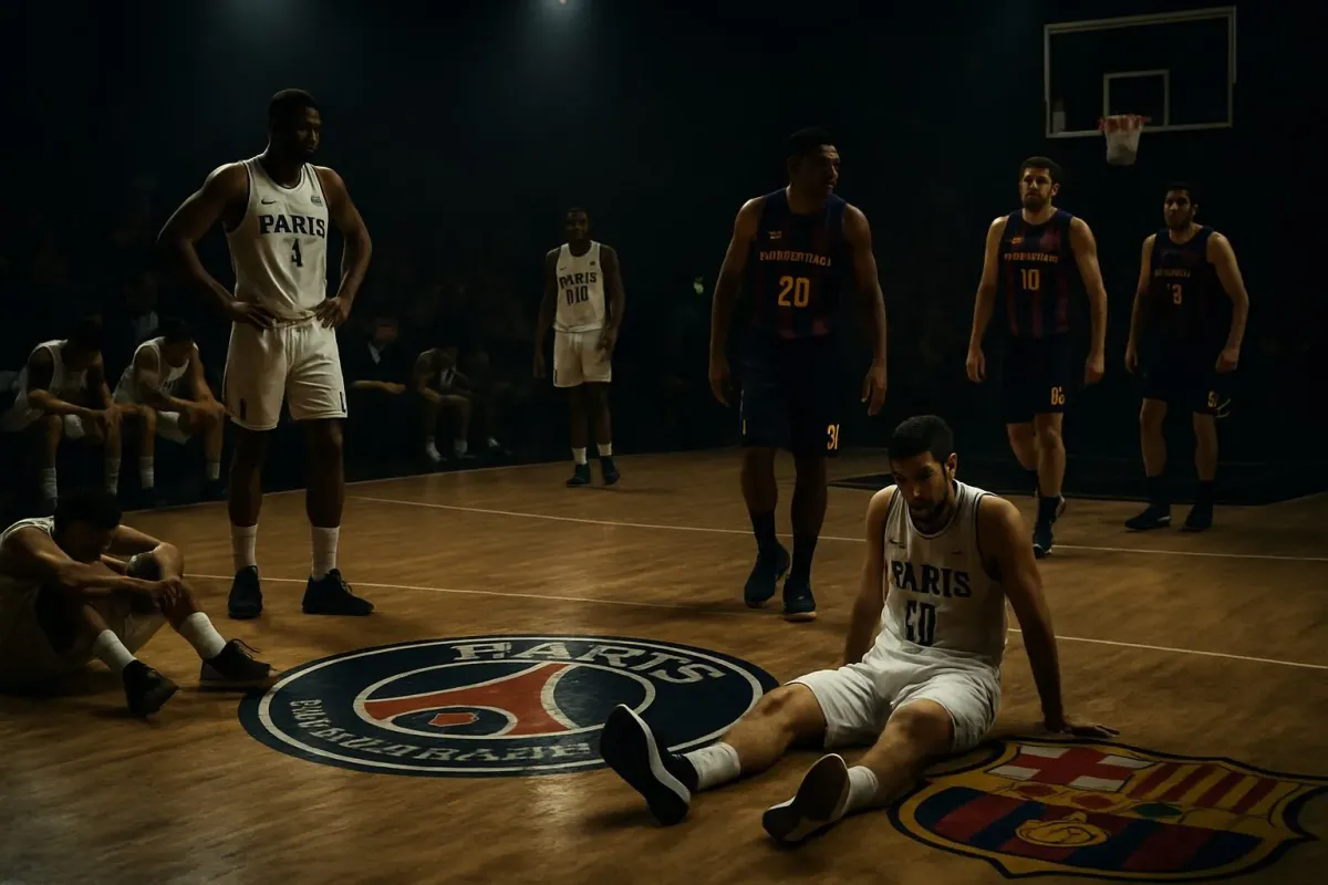 Paris sombre à domicile face à Barcelone et enchaîne une cinquième défaite consécutive en Euroligue